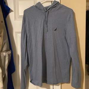 Nautical blue hoodie